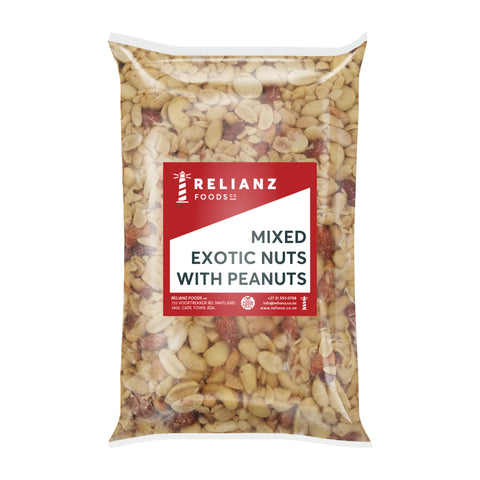 Relianz Mixed Salted Nuts Standard (With Peanuts) 1kg, supplied by Caterlink SA.