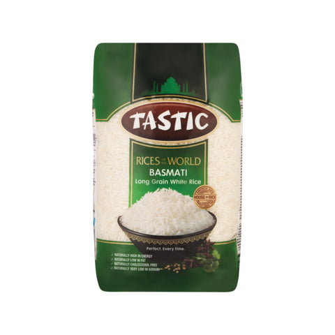 Tastic Basmati Rice 2kg, supplied by Caterlink SA.