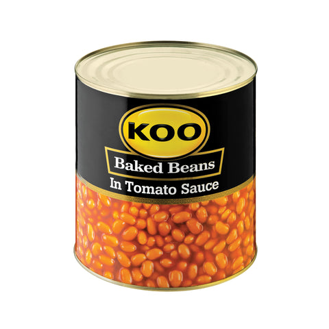 KOO Baked Beans in Tomato Sauce 3kg, supplied by Caterlink SA.