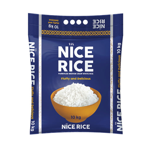 Nice Rice 10kg, supplied by Caterlink SA.