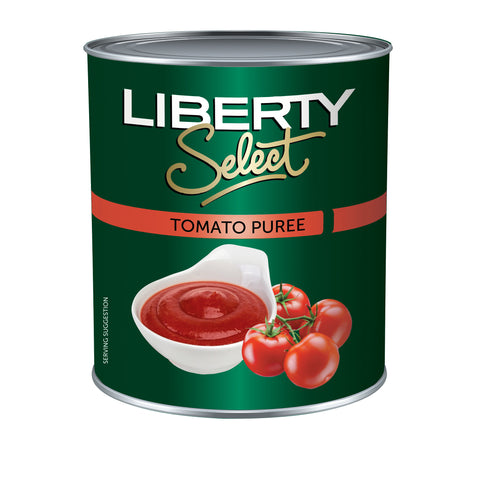 Liberty Tomato Puree 3kg, supplied by Caterlink SA.