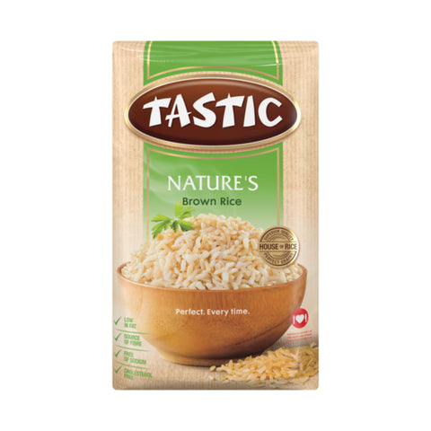 Tastic Brown Rice 2kg, supplied by Caterlink SA.