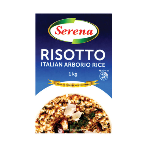 Risotto Italian Arborio Rice 1kg, supplied by Caterlink SA.