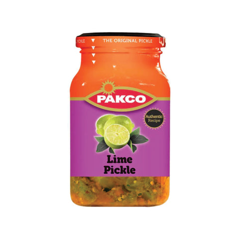 Packo Lime Pickle 385g, supplied by Caterlink SA.