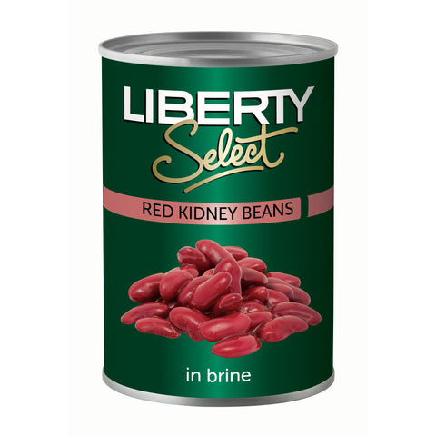 Liberty Kidney Beans 410g, supplied by Caterlink SA.