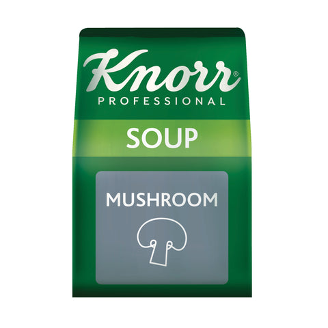 Knorr Mushroom Soup 1.6kg, supplied by Caterlink SA.