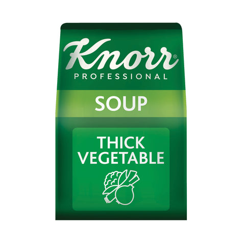 Knorr Thick Vegetable Soup 1.6kg, supplied by Caterlink SA.