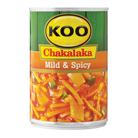 KOO Chakalaka 400g, supplied by Caterlink SA.