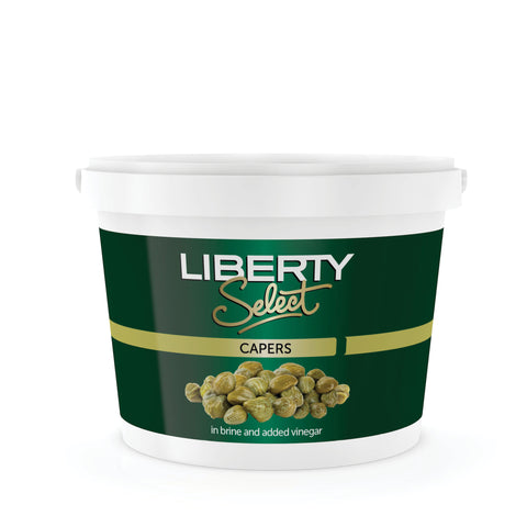 Liberty Capers Bucket 1kg, supplied by Caterlink SA.