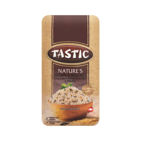 Tastic Brown & Wild Rice 1kg, supplied by Caterlink SA.