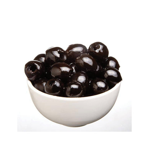 Mediterranean Black Pitted Olives 3kg, supplied by Caterlink SA.