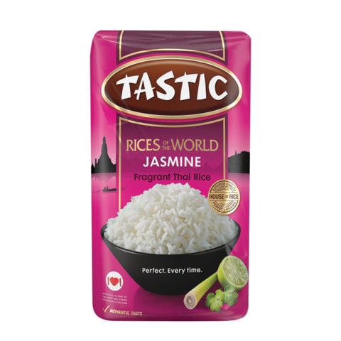 Tastic Fragrant Jasmine Rice 1kg, supplied by Caterlink SA.