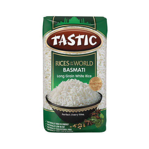 Tastic Basmati Rice 1kg, supplied by Caterlink SA.