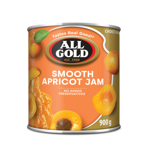 All Gold Apricot Jam 900g, supplied by Caterlink SA.