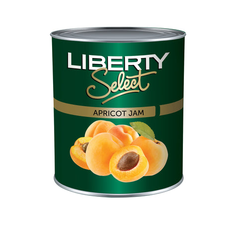 Liberty Apricot Jam 3kg, suppplied by Caterlink SA.