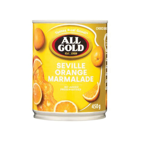 All Gold Marmalade Jam 450g, supplied by Caterlink SA.