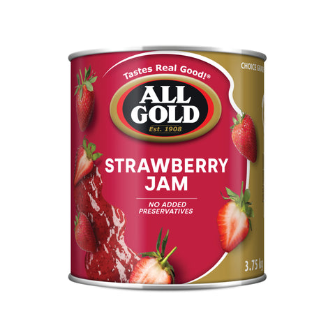 All Gold Strawberry Jam 3kg, supplied by Caterlink SA.