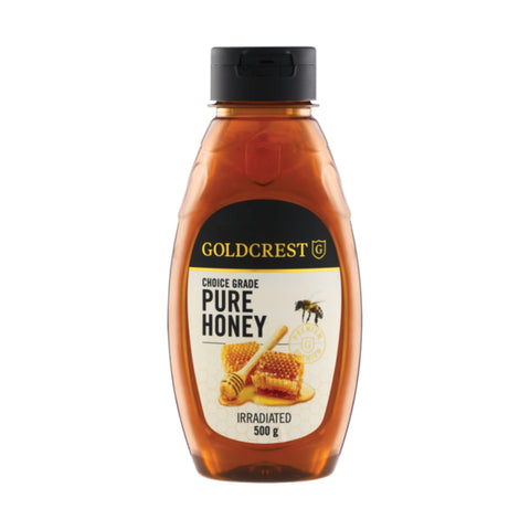 Goldcrest Honey 500g, supplied by Caterlink SA.