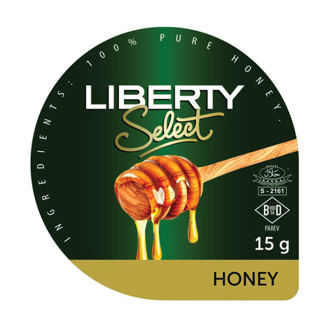 Liberty Honey Portions 80's, supplied by Caterlink SA.