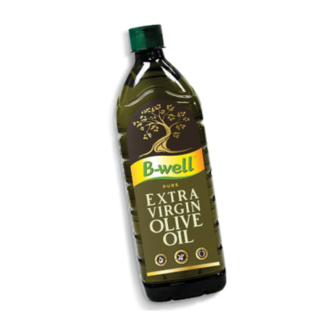 B-Well Extra Virgin Olive Oil 1lt, supplied by Caterlink SA.