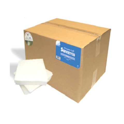 1 Ply Paper Serviettes 200mm x 300mm 3000's, supplied by Caterlink SA.