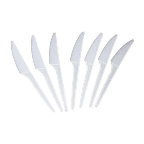 Plastic Knives 250's, supplied by Caterlink SA.