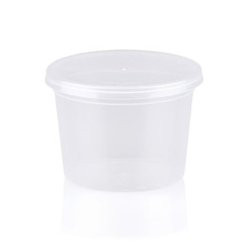 Plastic Tubs & Lids 100ml, supplied by Caterlink SA.