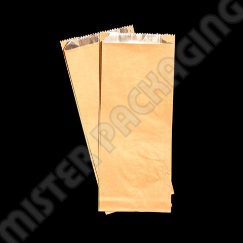 Chicken Brown Kraft Foil Bags 250's, supplied by Caterlink SA.