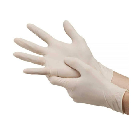 Disposable Small Latex Powder Free Gloves, supplied by Caterlink SA.