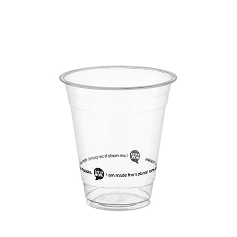 Biodegradable Clear Smoothie Cups 350ml 50's, supplied by Caterlink SA.