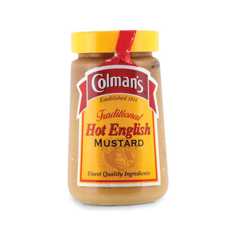 Colmans Hot English Mustard, supplied by Caterlink SA.