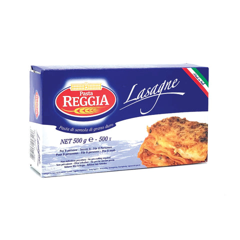 Reggia Italian Plain Lasagne 500g, supplied by Caterlink SA.