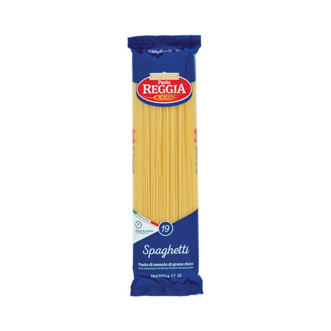 Reggia Spaghetti 500g, supplied by Caterlink SA.