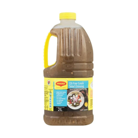 Maggi Greek Oil Free Dressing 2lt, supplied by Caterlink SA.