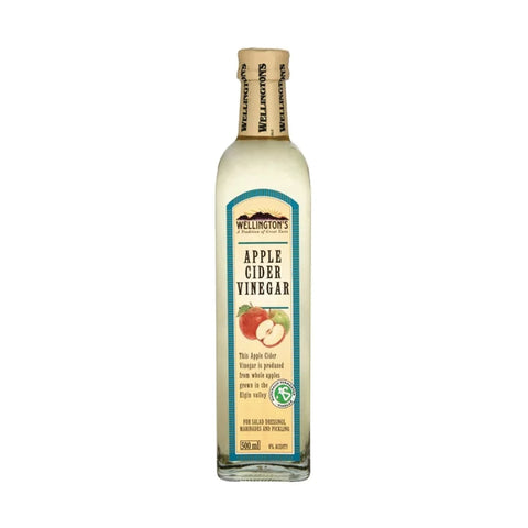 Wellington Apple Cider Vinegar 500ml, supplied by Caterlink SA.