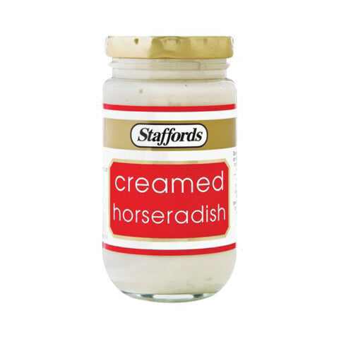 Staffords Creamed Horseradish supplied by Caterlink SA