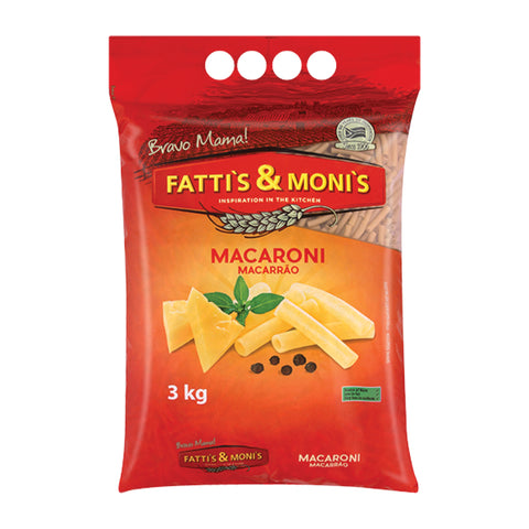 Fatti's & Moni's Macaroni 3kg, supplied by Caterlink SA.