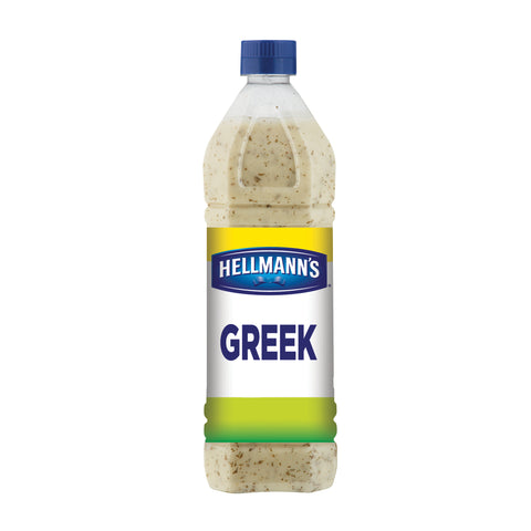 Hellman's Greek Dressing 1lt, supplied by Caterlink SA.