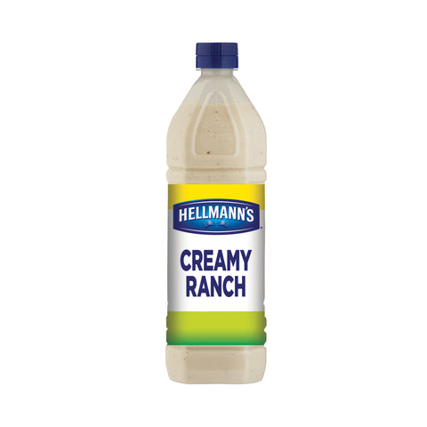 Hellman's Creamy Ranch Dressing 1lt, supplied by Caterlink SA.