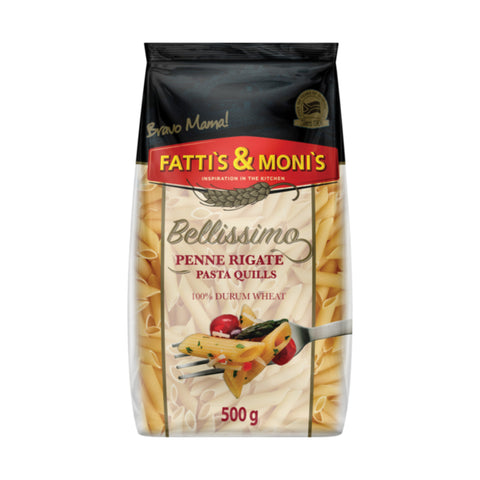 Fatti's & Moni's Penne 500g, supplied by Caterlink SA.