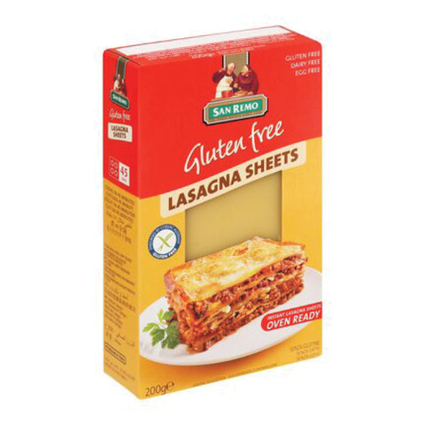 Gluten Free Lasagne Sheets 250g, supplied by Caterlink SA.