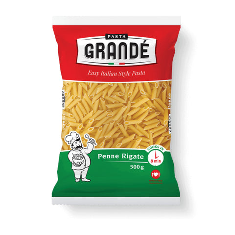 Pasta Grande Penne 500g, supplied by Caterlink SA.