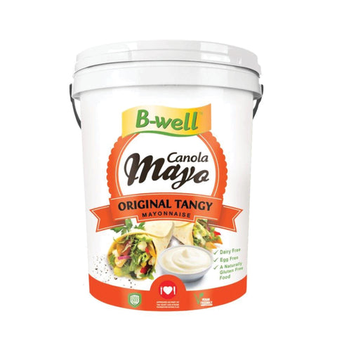 B-Well Tangy Mayonnaise 20kg, supplied by Caterlink SA.