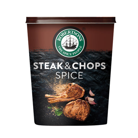 Robertson Steak & Chops Spice 1kg, supplied by Caterlink SA.