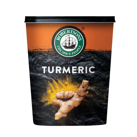 Robertson Turmeric 800g, supplied by Caterlink SA.