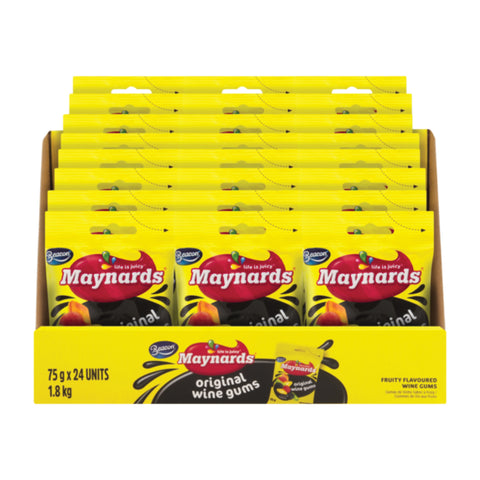 Beacon Maynards Wine gums 24 x 75g, supplied by Caterlink SA.