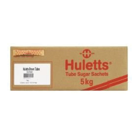 Huletts Brown Sugar Tubes 5kg, supplied by Caterlink SA.