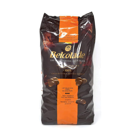 Belcolade Milk Chocolate 5kg, supplied by Caterlink SA.