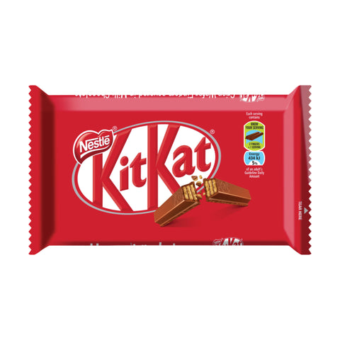 Nestle Kit Kat 4 Finger Chocolate 24 x 41.5g, supplied Caterlink SA.